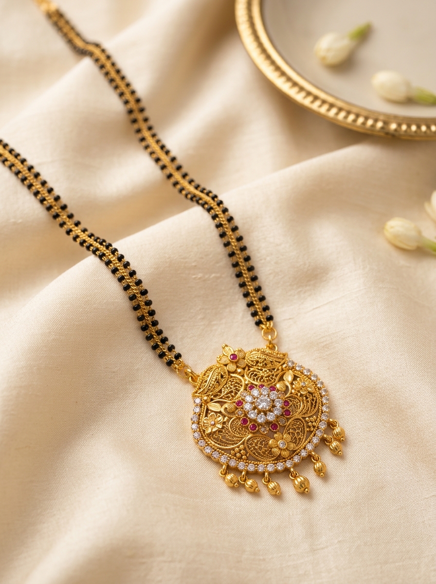 Traditional Mangalsutra - Handcrafted Aarna Jewellery